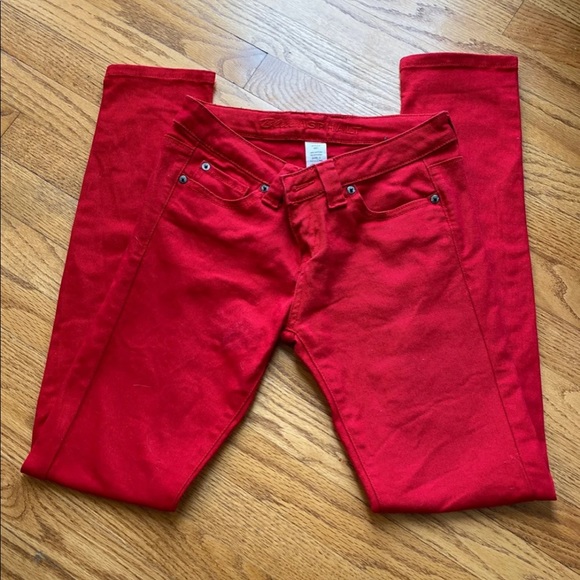 Red Jeans - Picture 2 of 3